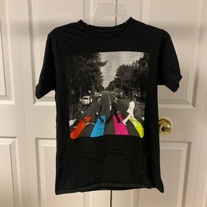 Black Beatles Graphic Tee